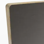 Birke-Multiplex, Schwarz (mit Maserung)