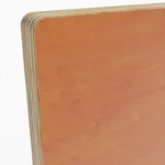 Birke-Multiplex, Orange (mit Maserung)