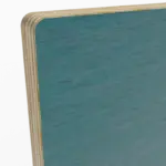 Birke-Multiplex, Türkis (mit Maserung)